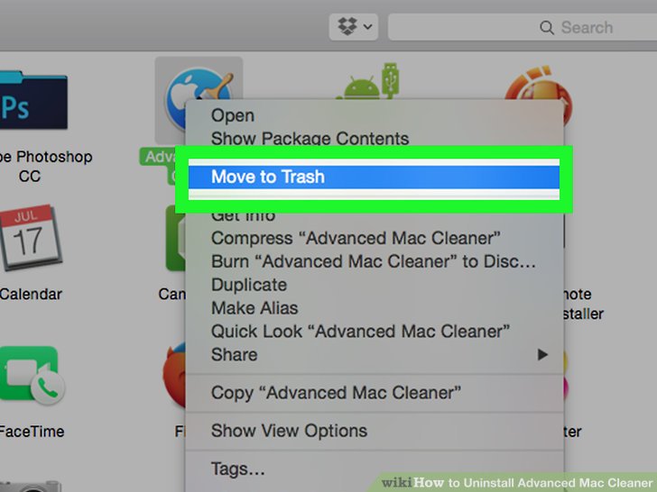 This item advanced mac cleaner can not be deleted files